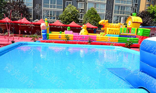 滦县充气游泳池制造